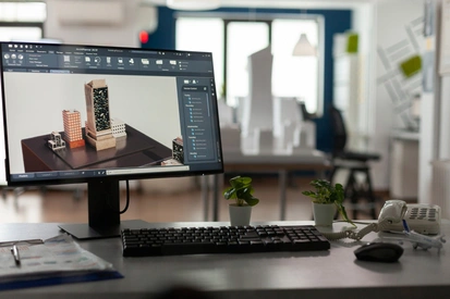 Architectural 3D rendering workspace – Architect Pro Dallas