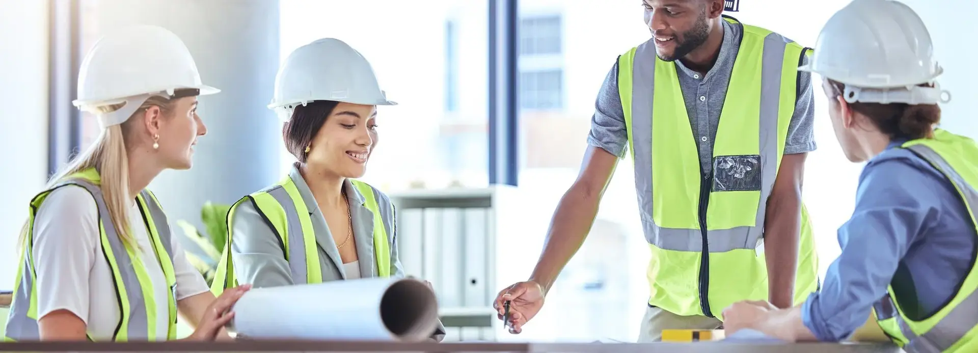 Architects discussing construction plans – Architect Pro Dallas